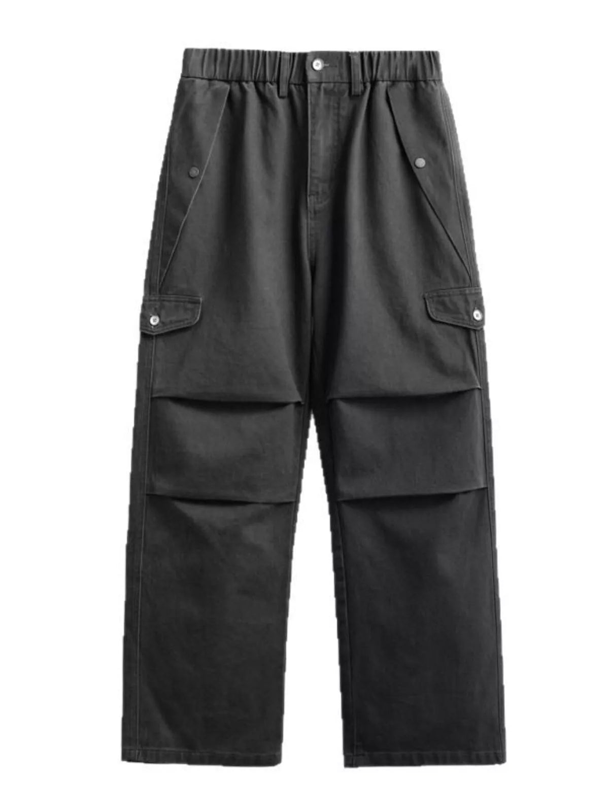 Men's Drawstring Wide Leg Pants, view 4