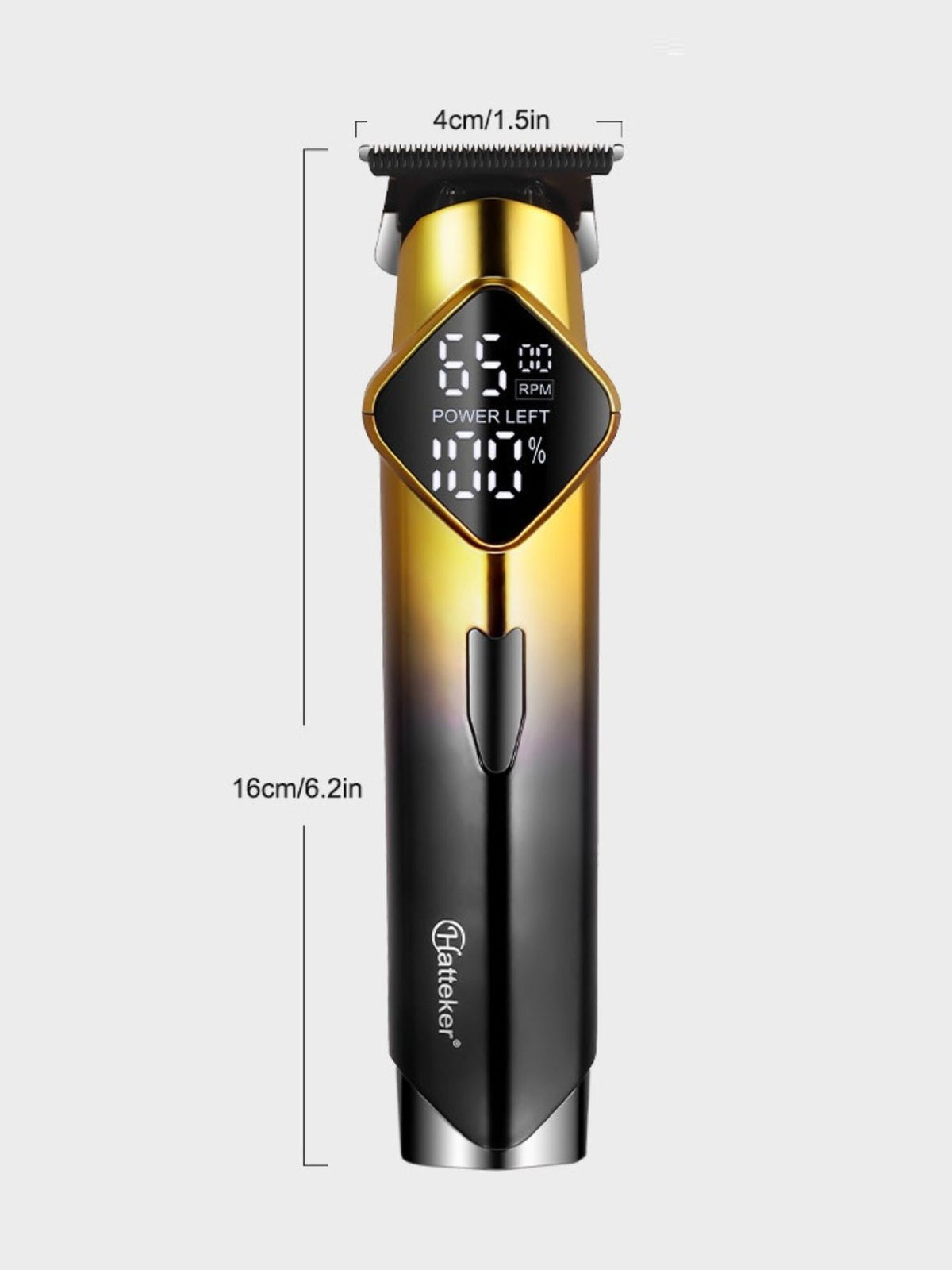 Cordless Hair Clipper with LED Display - Lilixa.store