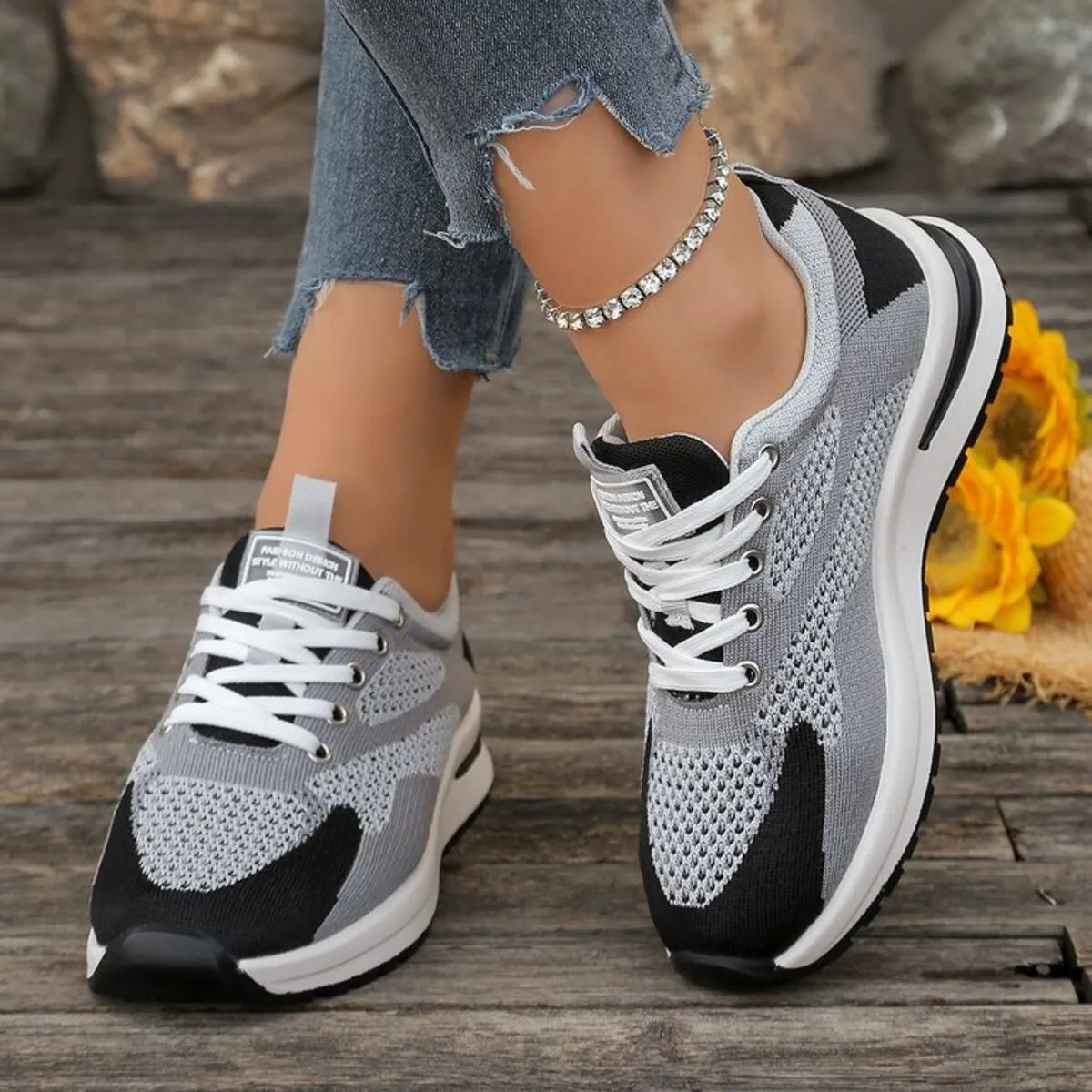 Lace Up Platform Athletic - Lilixa.store
