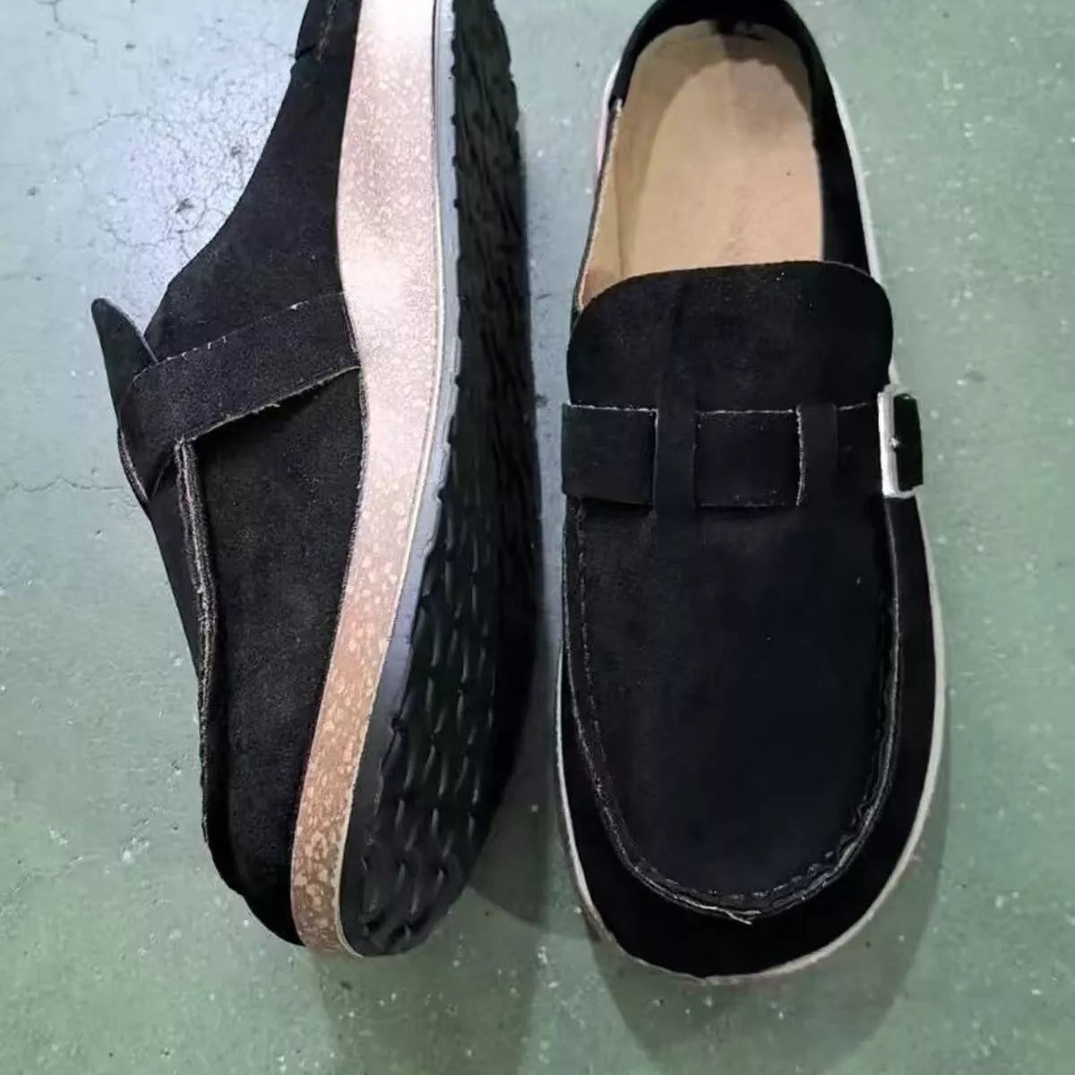 Round Toe Slip-Ons - Lilixa.store