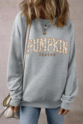 PUMPKIN SEASON Oversized Pullover Sweatshirt - Lilixa.store