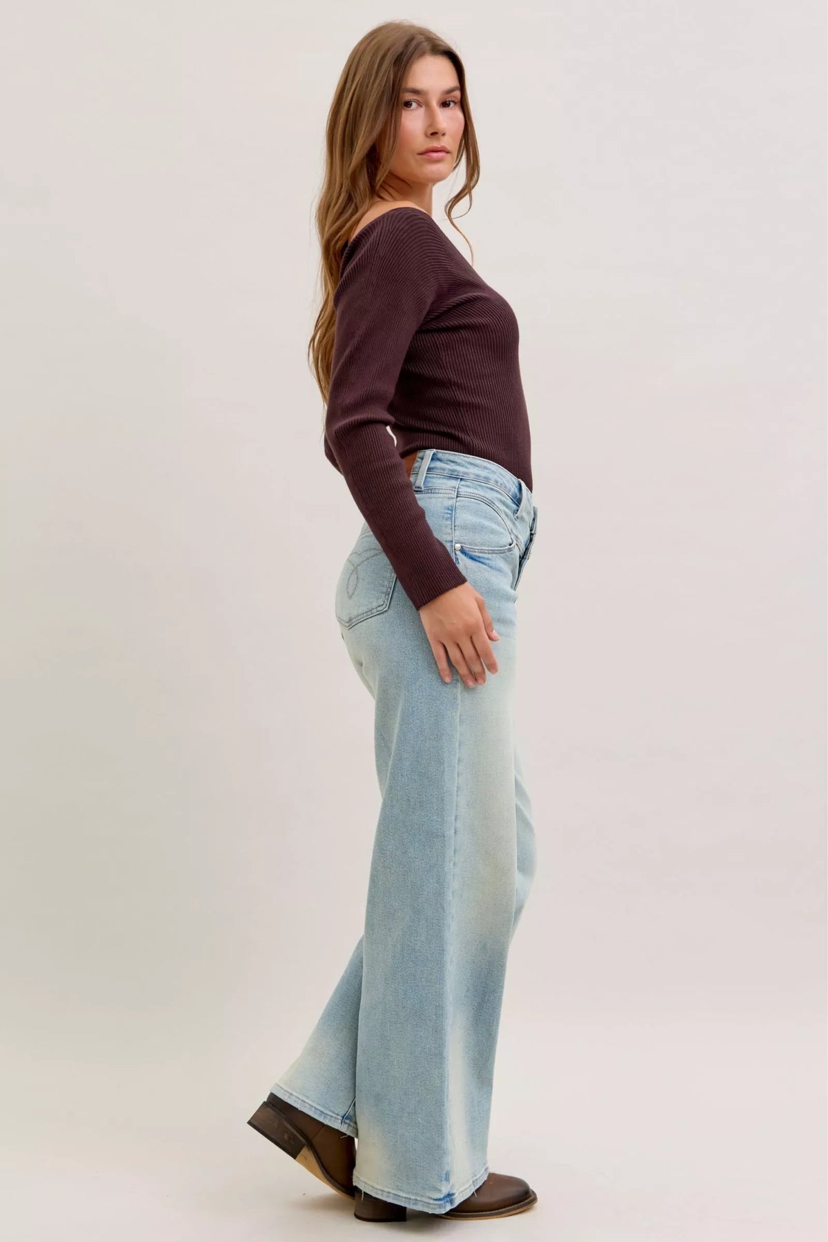 Judy Blue High Waist Column Straight Jeans - Lilixa.store