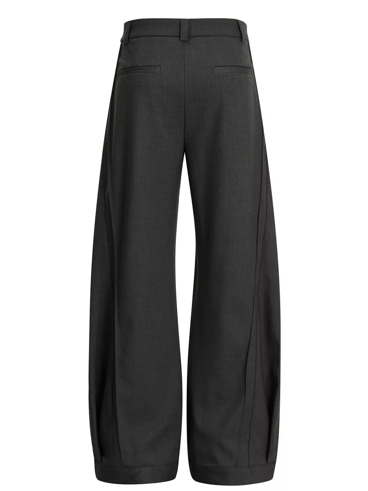 Men's Wide-Legged Pleated Pants