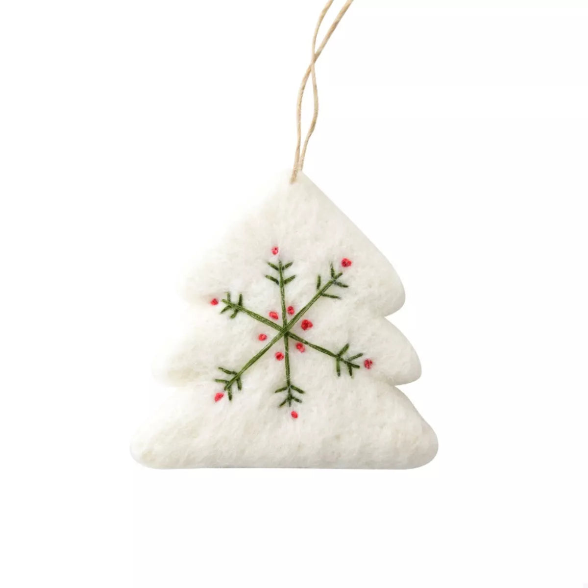 Christmas Felt Snowflake Ornament - Lilixa.store