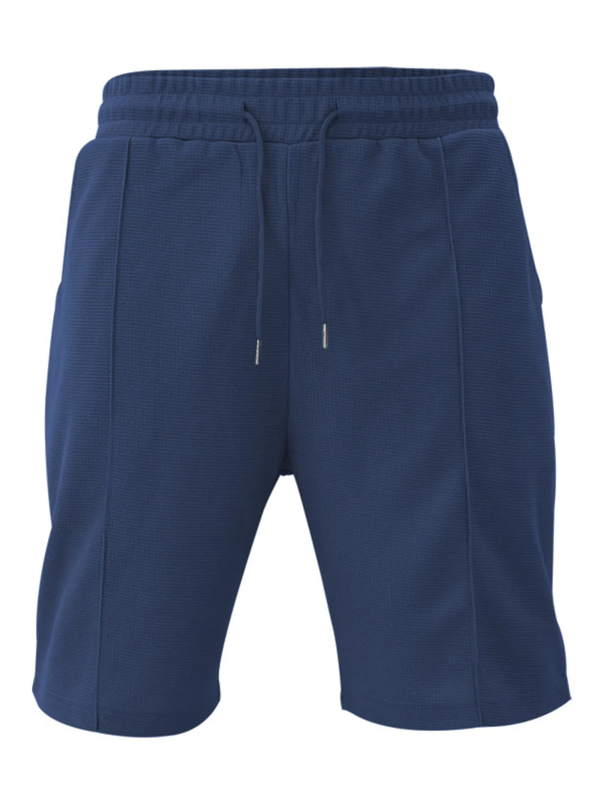 Men's Plus Size Quarter Zip Short Sleeve Top and Shorts Set, view 4