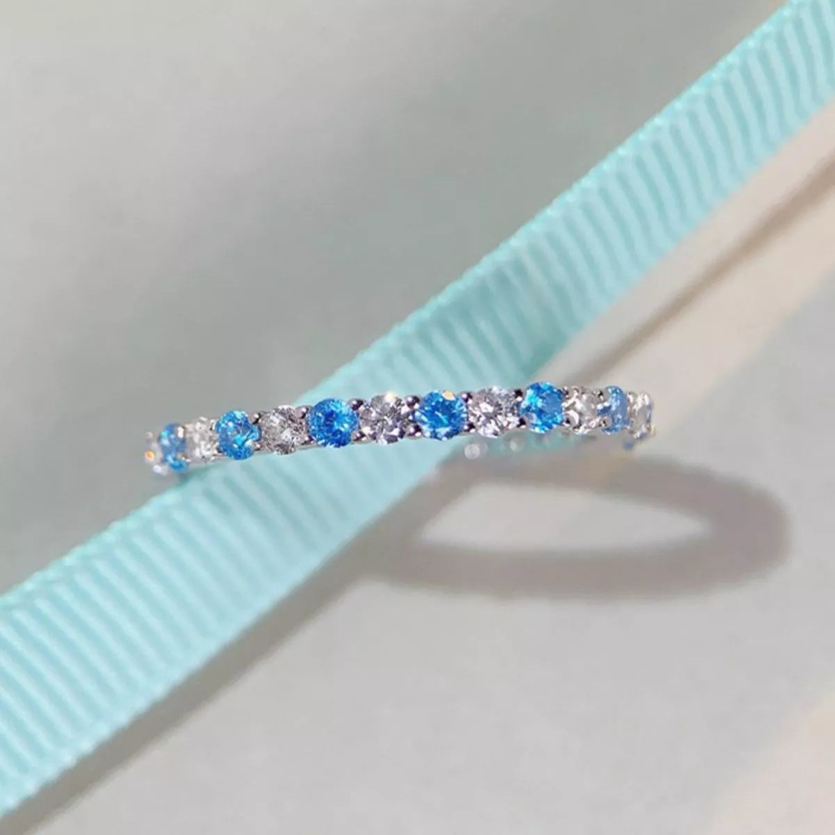 925 Sterling Silver Zircon Ring - Lilixa.store