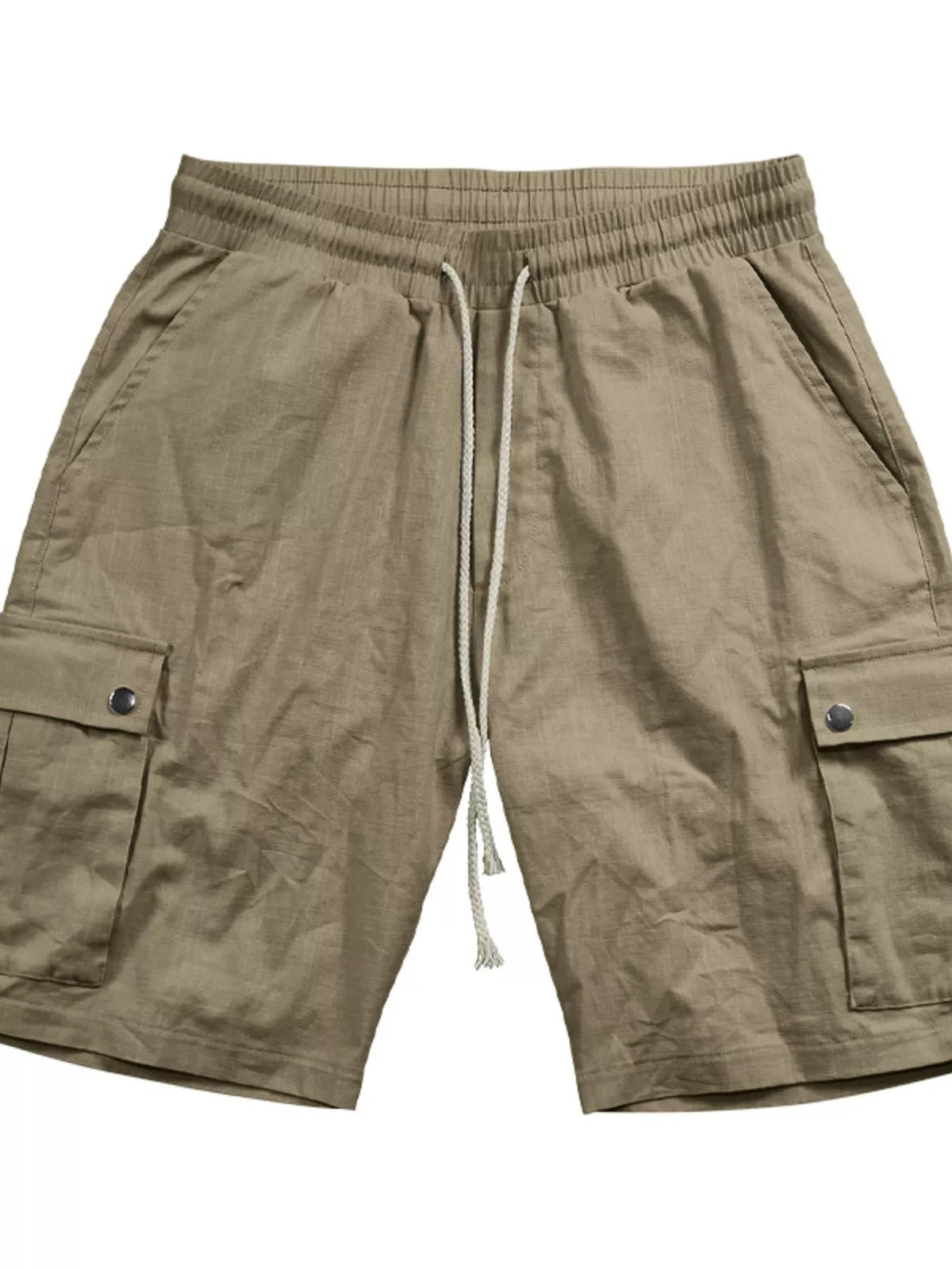 Men's Full Size Drawstring Casual Cargo Shorts Plus Size