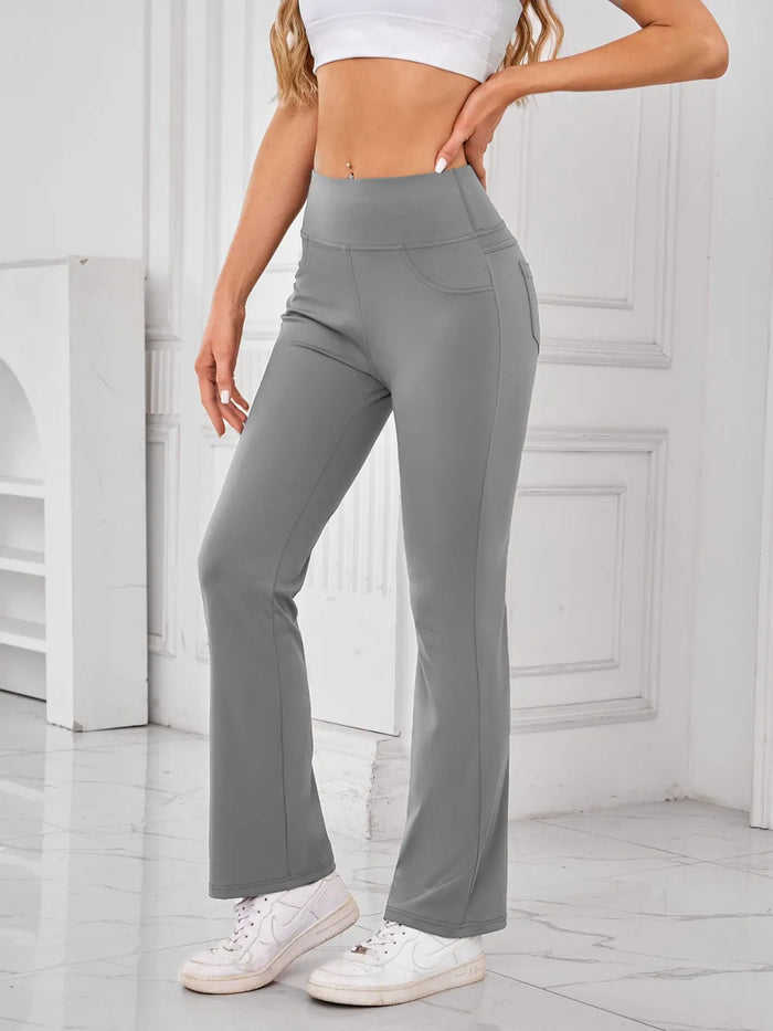 Lovelet High Waist Active Pants with Pockets - Lilixa.store