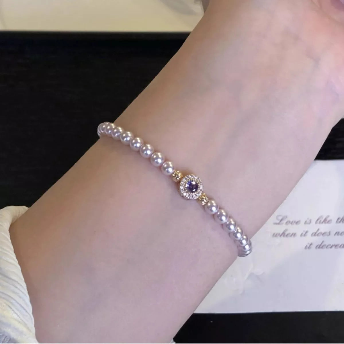 Alloy Pearl Bracelet - Lilixa.store