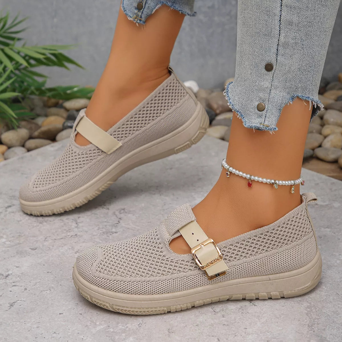 Round Toe Platform Slip-Ons, view 12