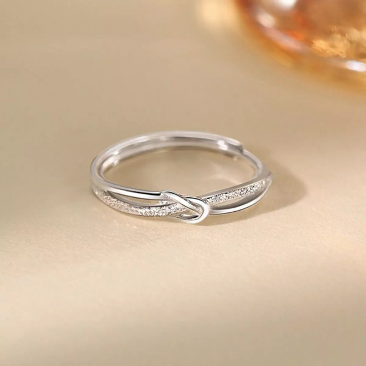 925 Sterling Silver Knot Ring - Lilixa.store