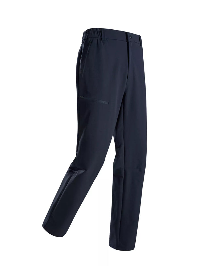 Men's Plus Size Loose Fit Pants in Navy Blue