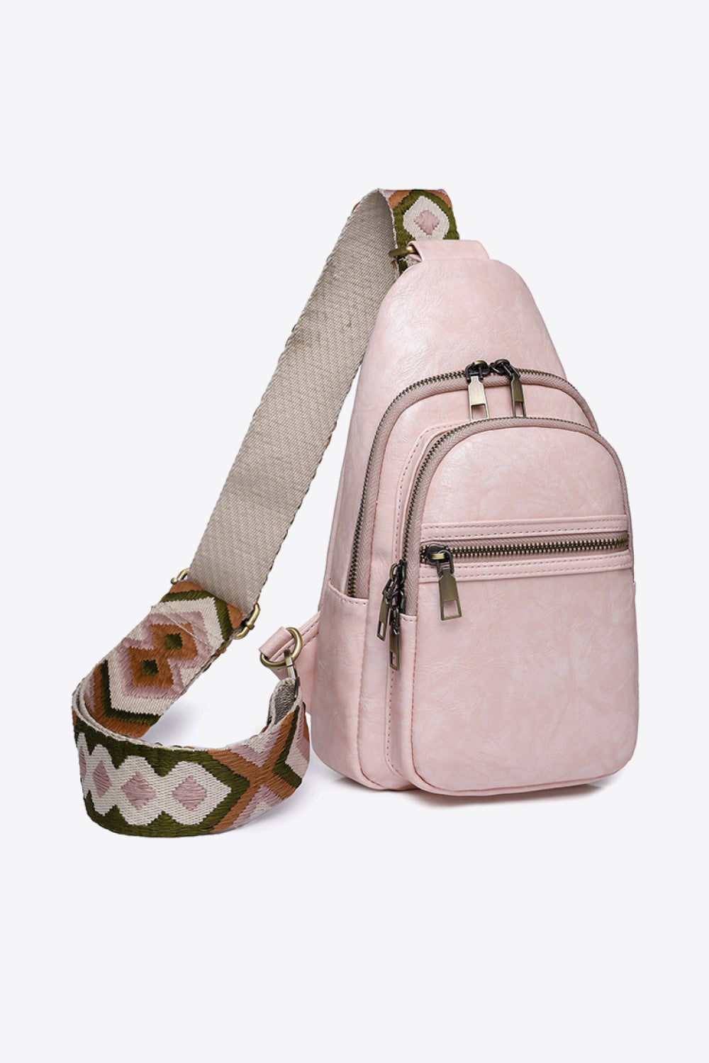 Adored It's Your Time PU Leather Sling Bag - Lilixa.store