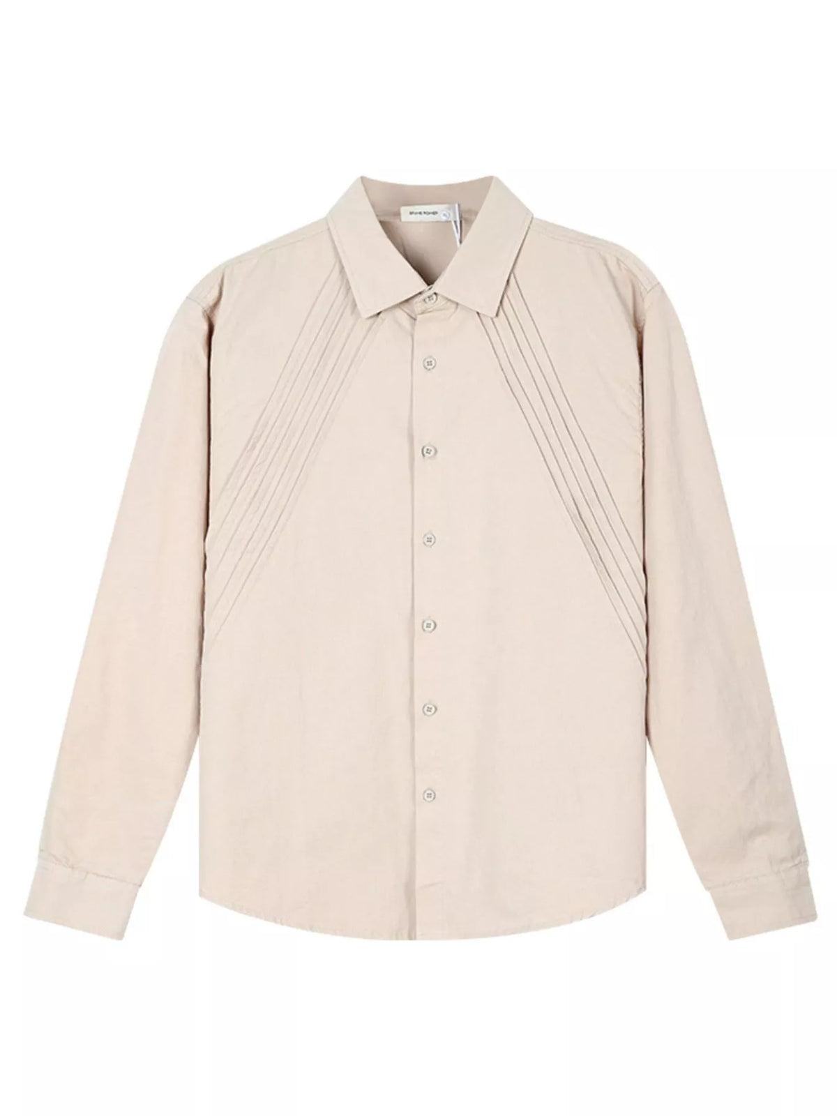 Men's Plus Size Long Sleeve Button-Down Shirt
