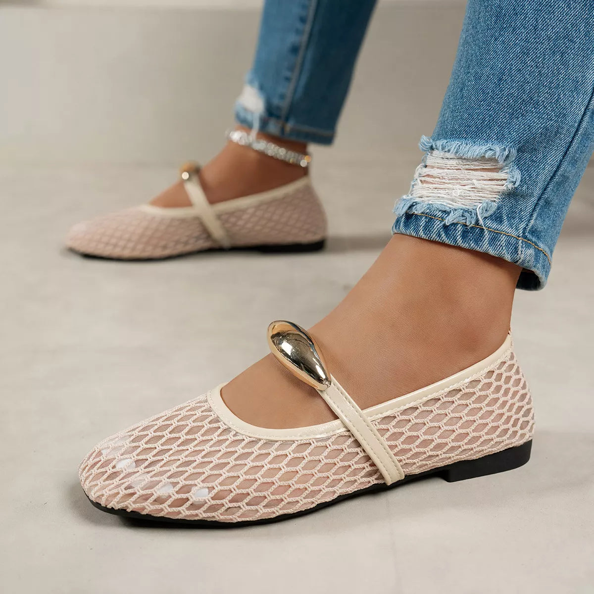 Square Toe Slip-Ons - Lilixa.store