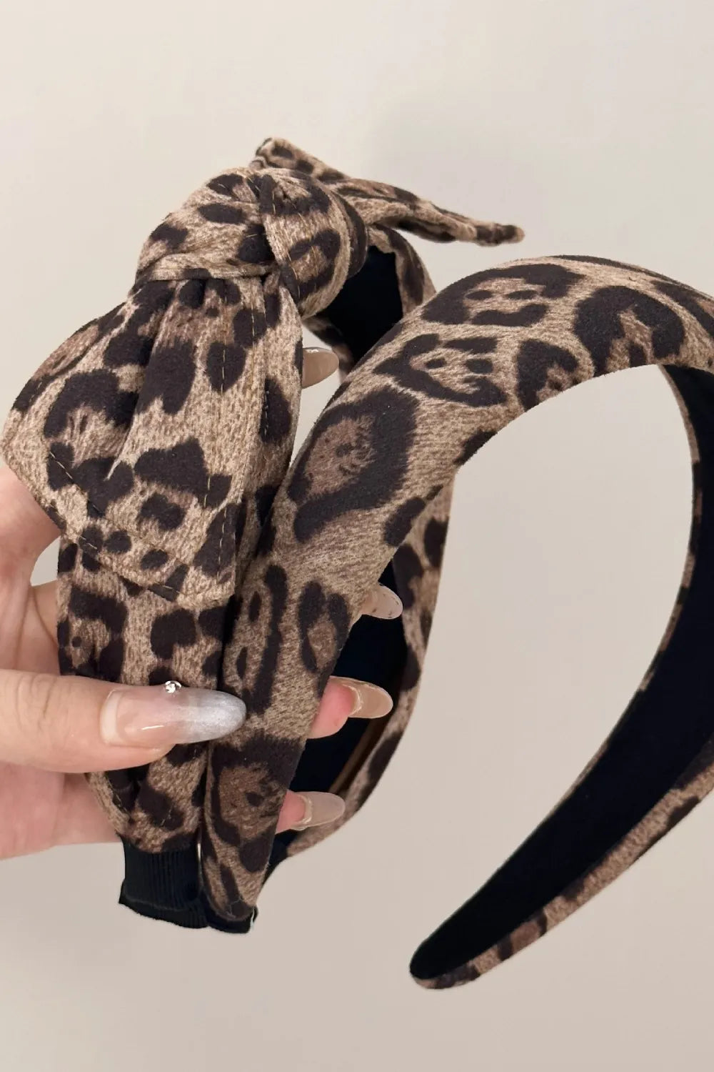 Leopard Polyester Wide Headband - Lilixa.store