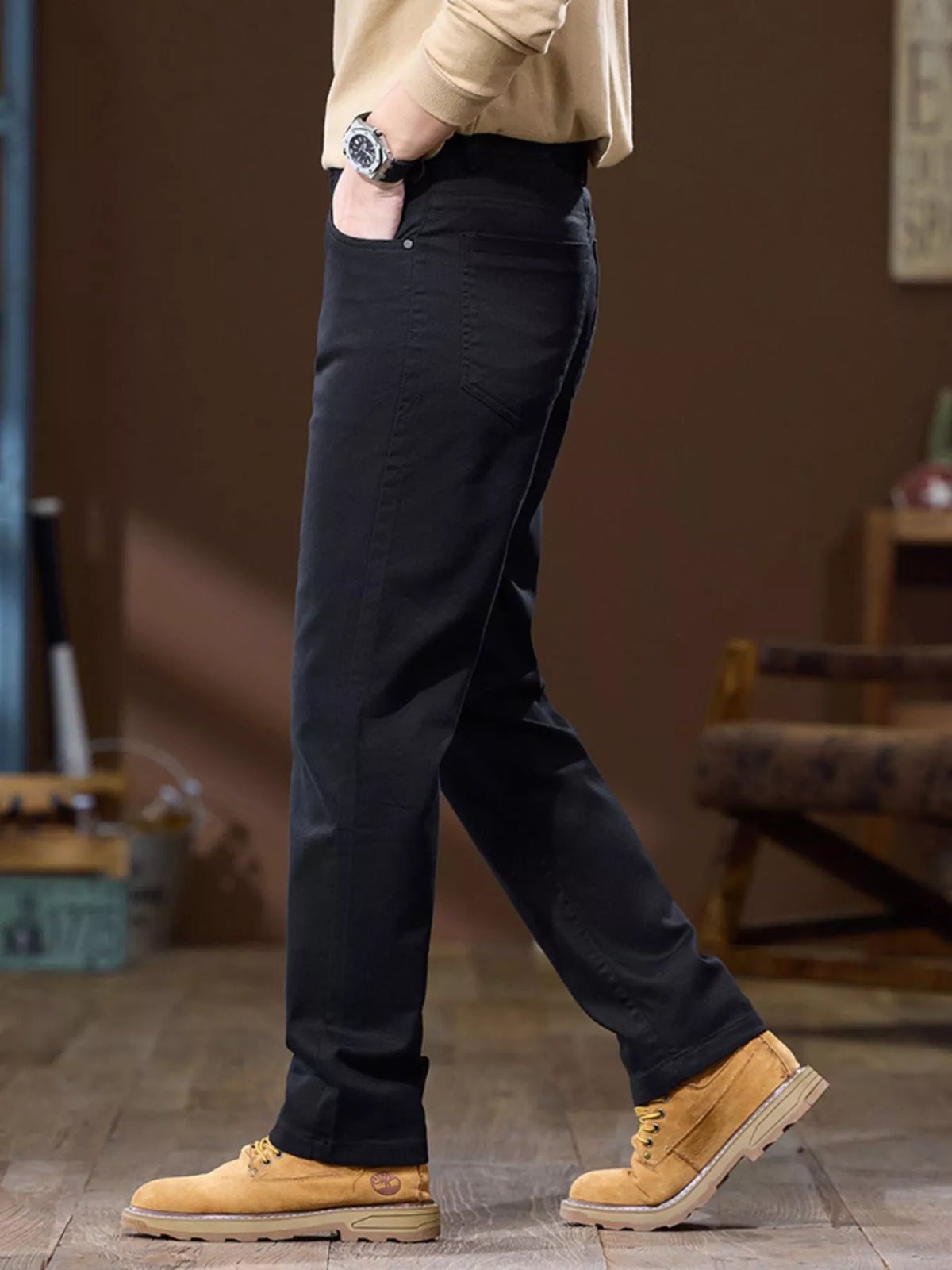 Men's Straight-Leg Pants, view 3