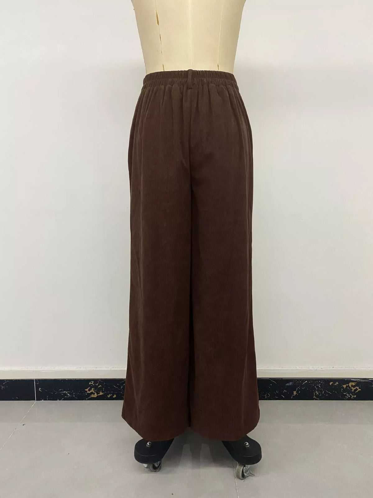 High-Waisted Wide-Leg Pants