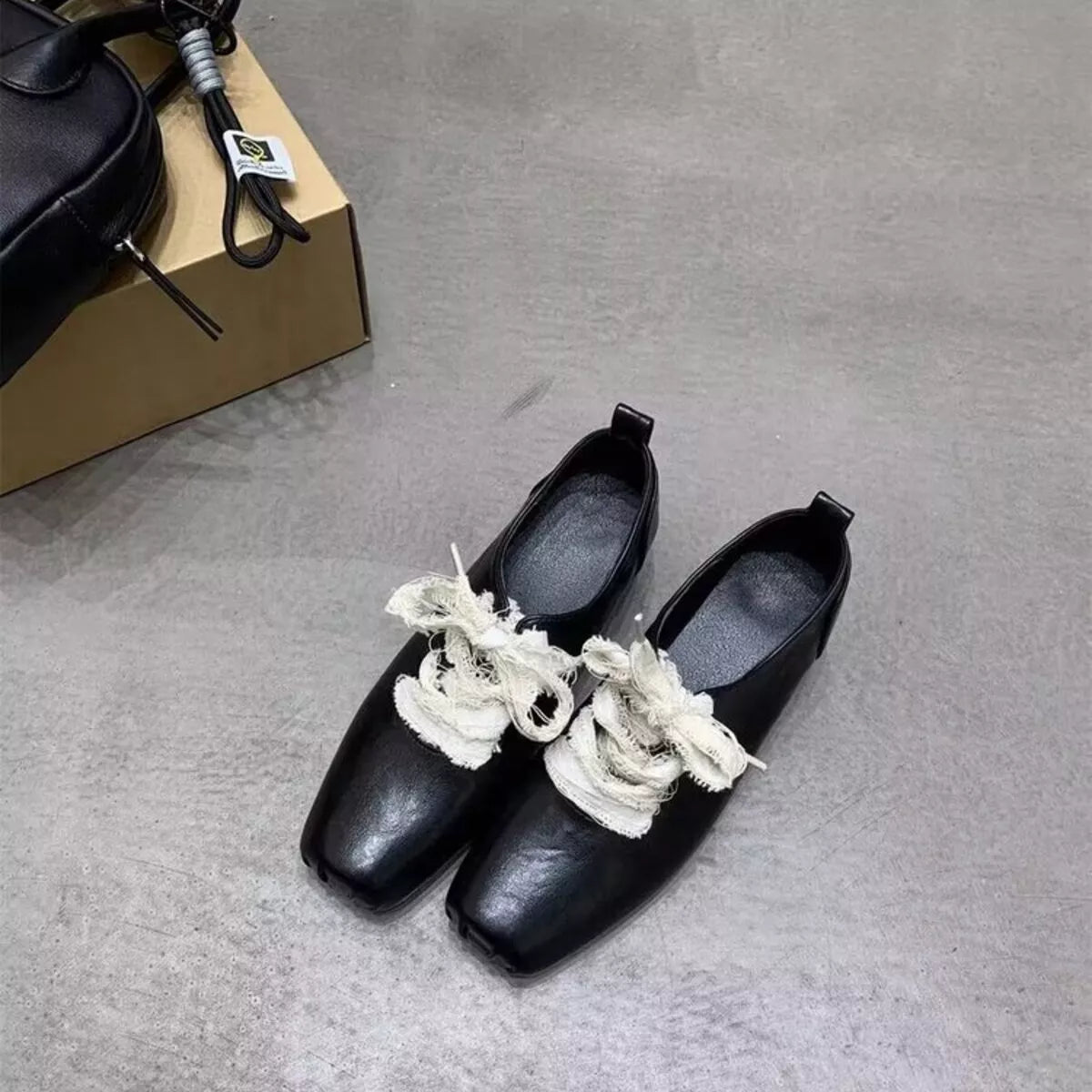 Square Toe Block Heels Pumps - Lilixa.store