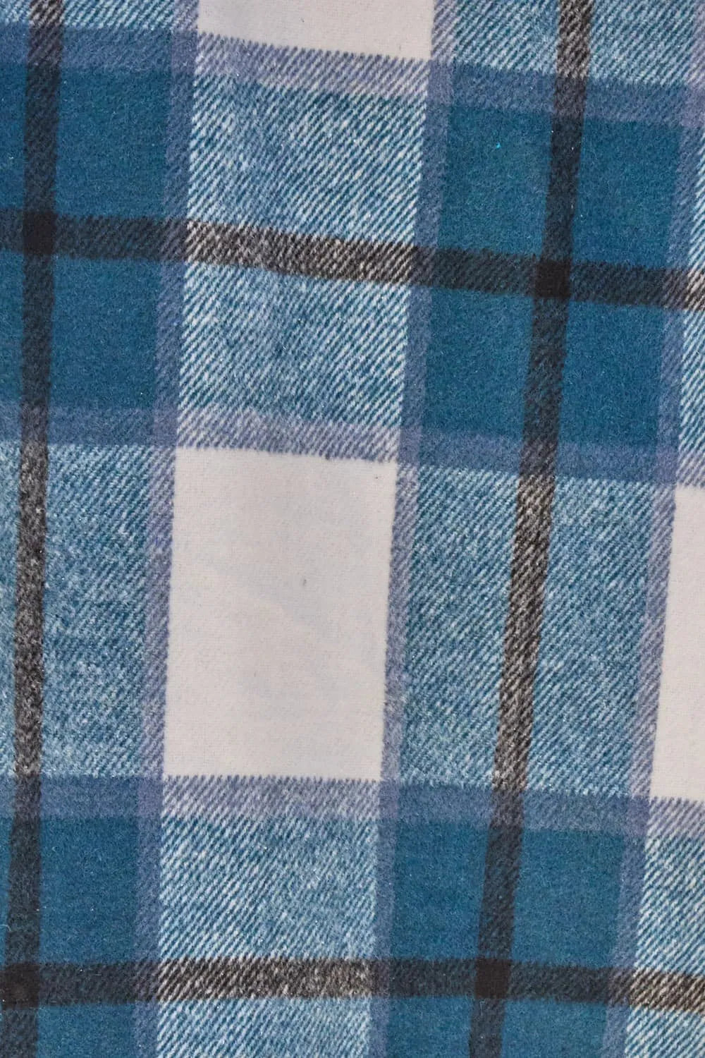 Double Take Full Size Plaid Button Up Lapel Collar Coat - Lilixa.store