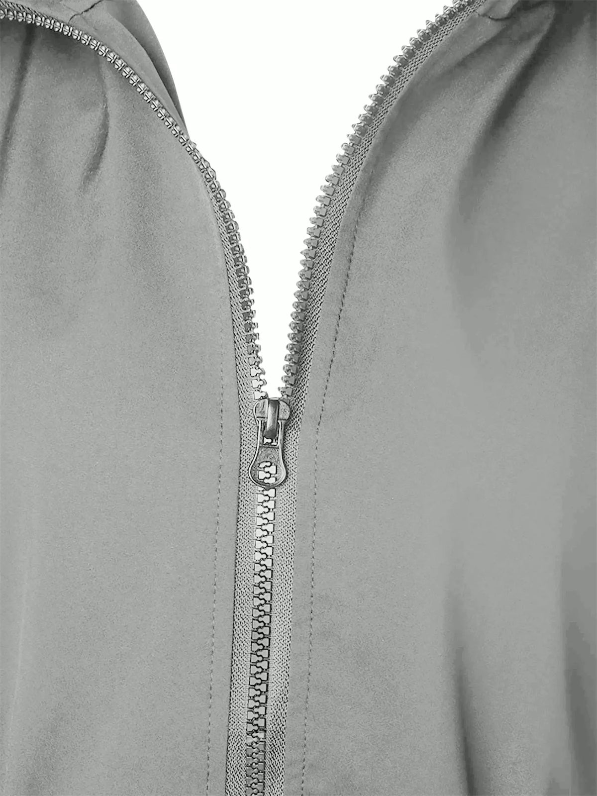 Zip Up Waterproof Hooded Outerwear - Lilixa.store