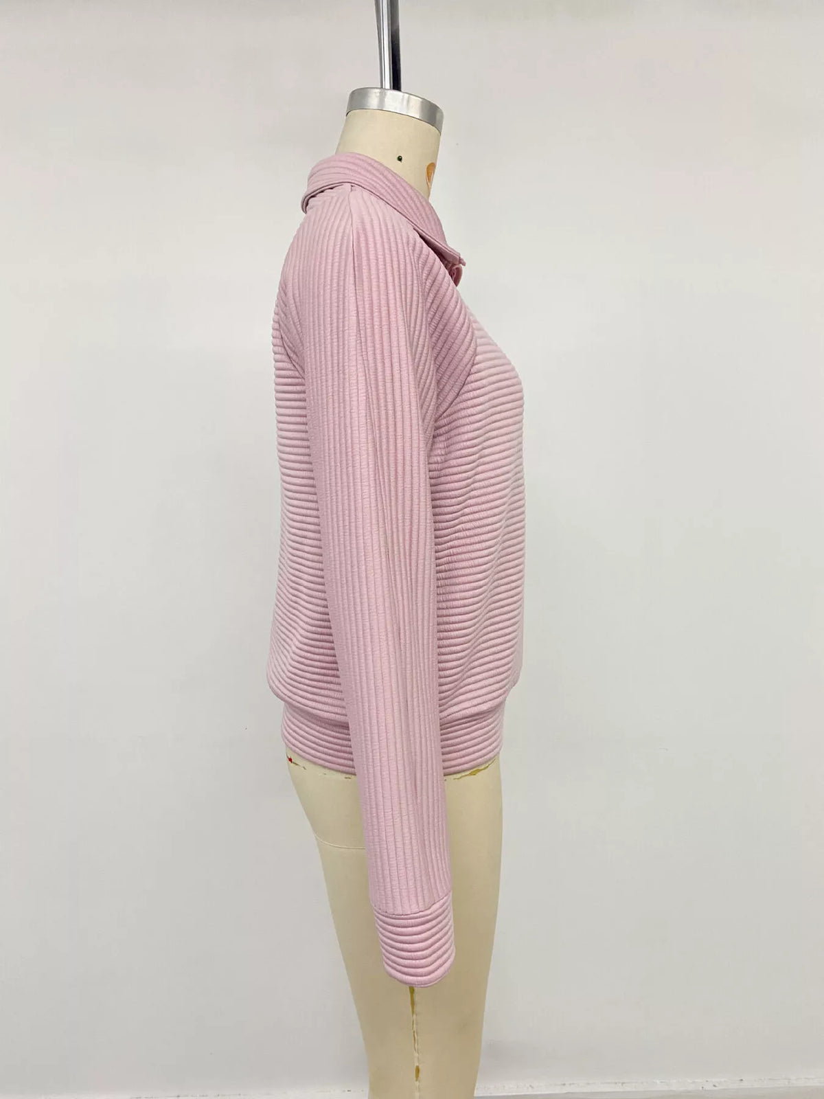Quarter-Zip Long Sleeve Sweatshirt