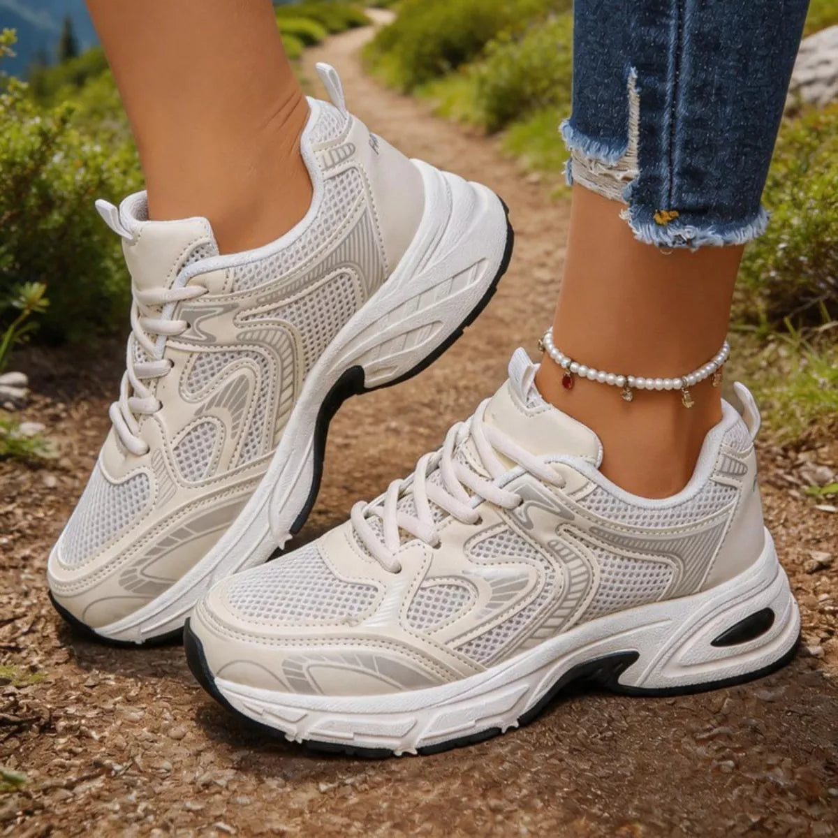 Breathable Lace Up Athletic - Lilixa.store
