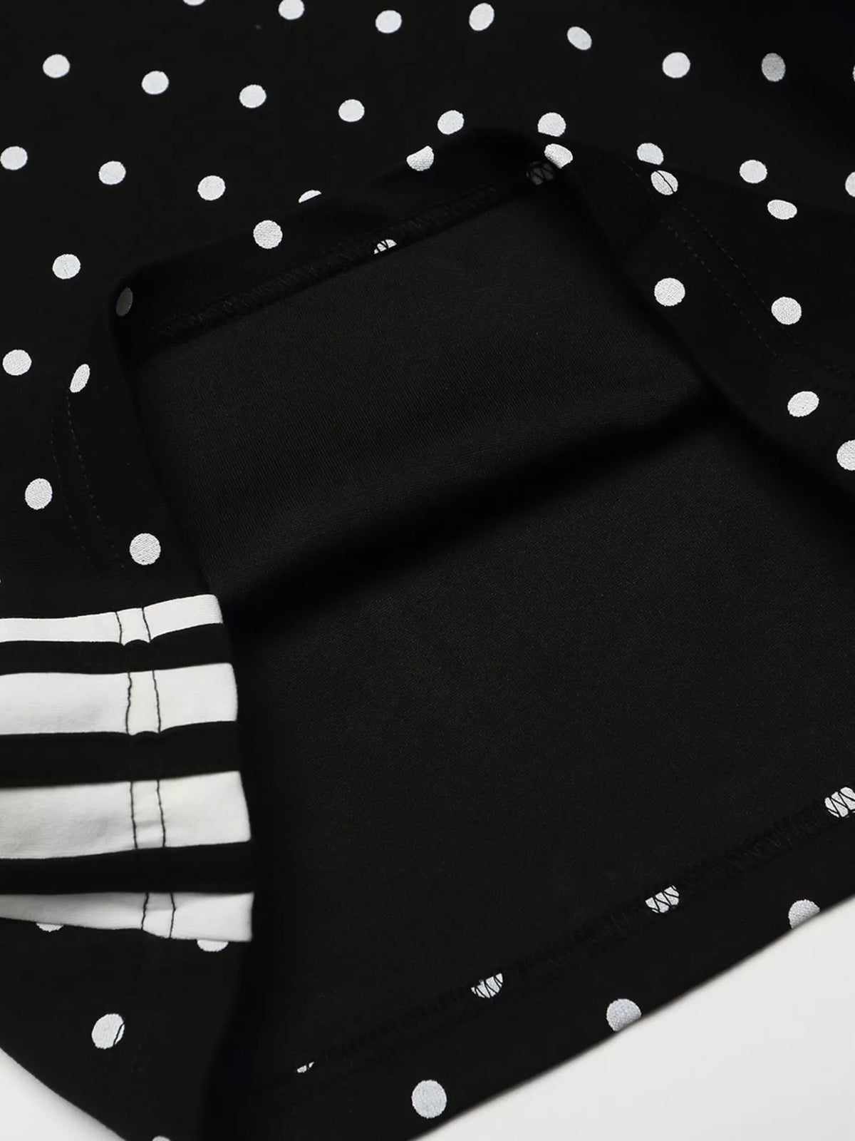 Men's Polka Dot Boxing Shorts with Camouflage Waistband - Lilixa.store