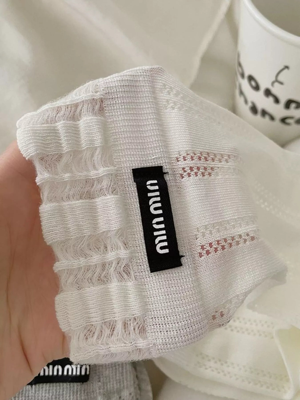 Knitted Crew Socks, view 7