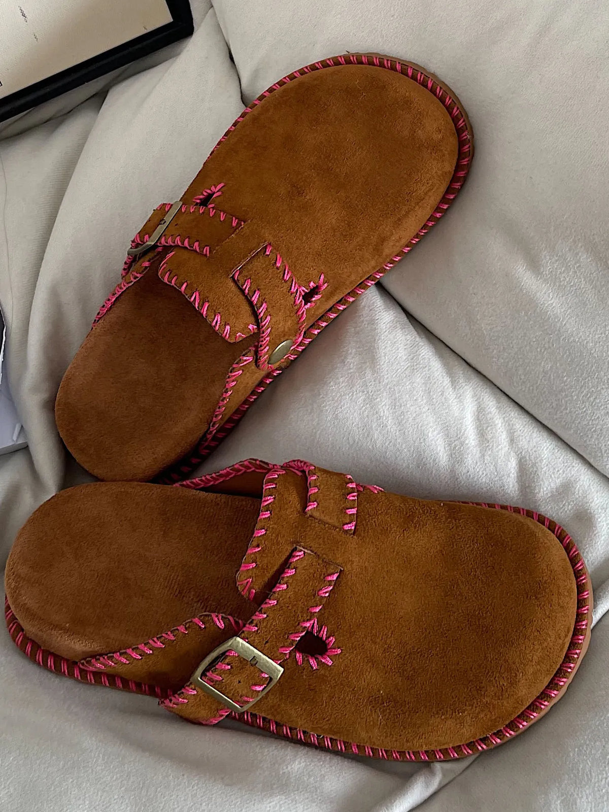 Round Toe Flats Slip-Ons, view 2