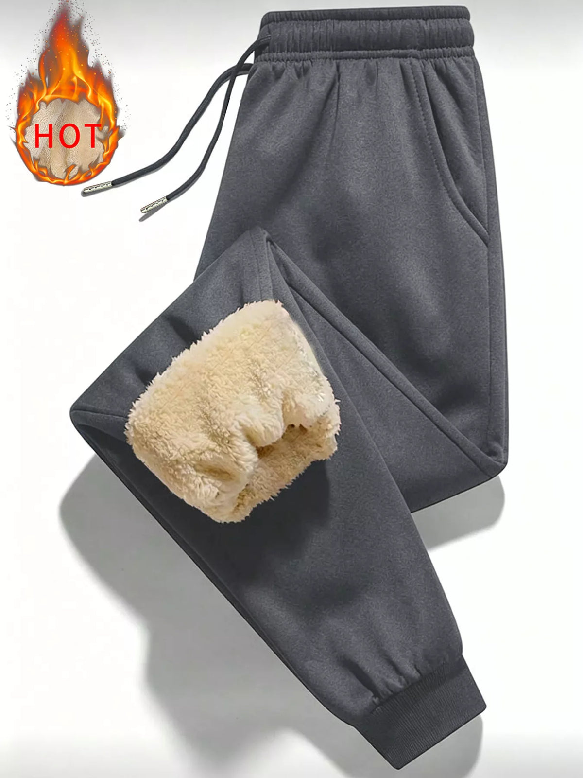 Fleece-Lined Thermal Pants
