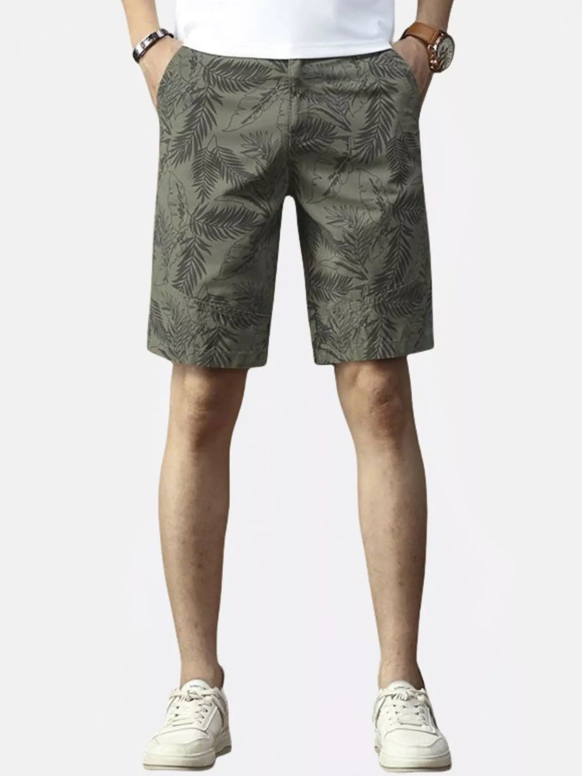 Men's Printed Loose Fit Shorts