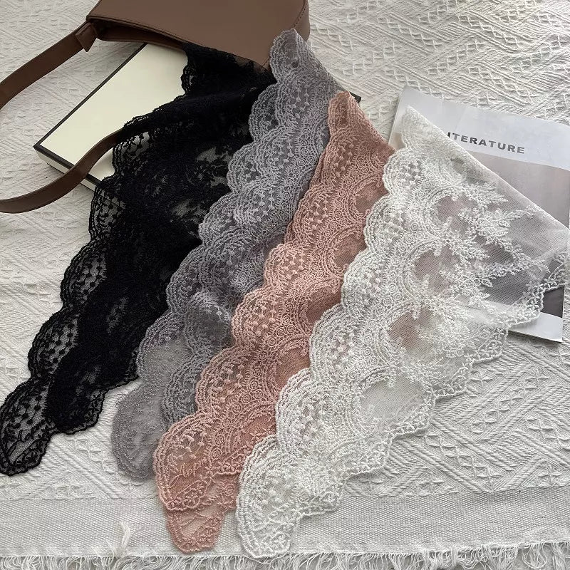 Elegant Lace Sheer Scarf - Lilixa.store