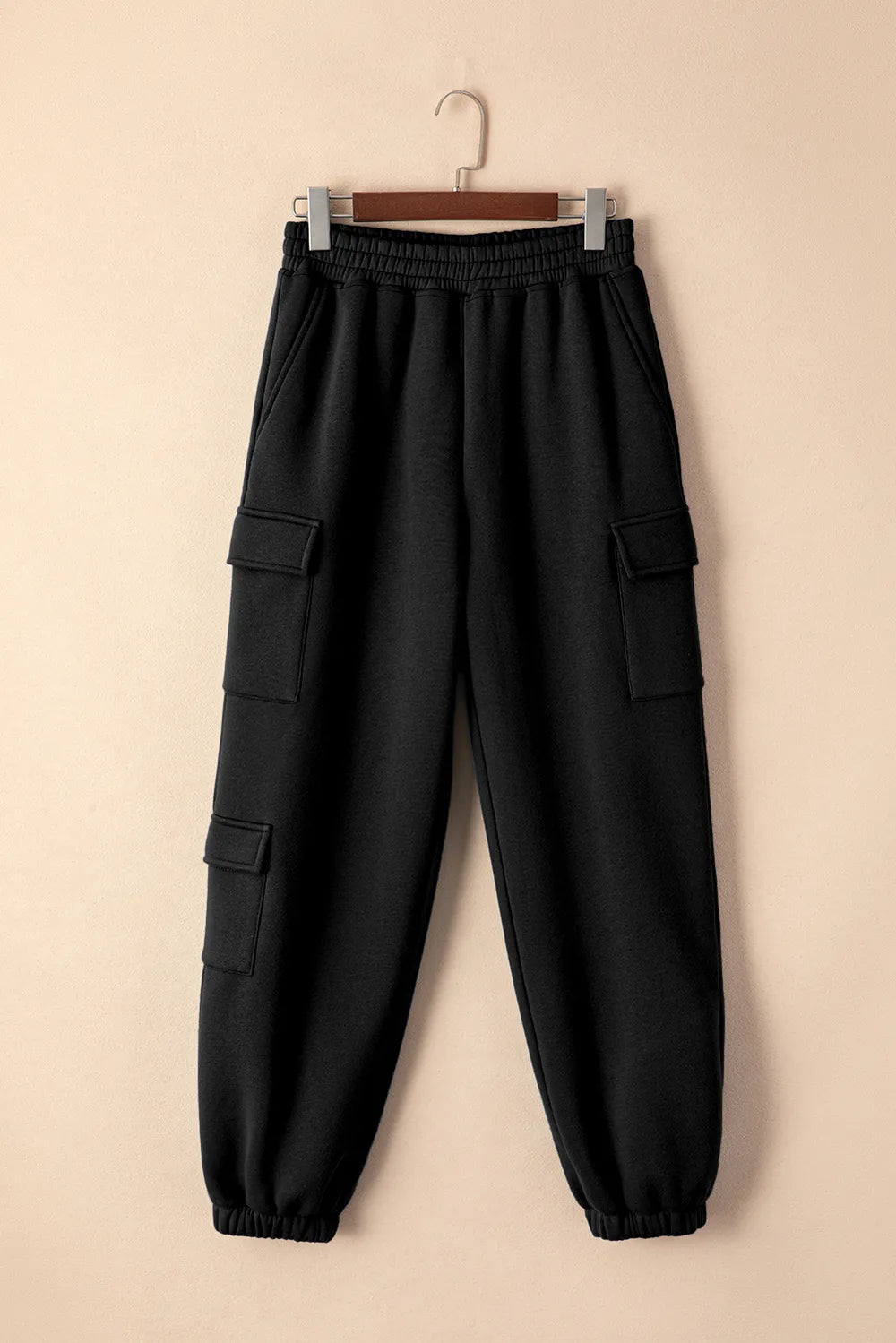 Pocketed Elastic Waist Active Joggers - Lilixa.store