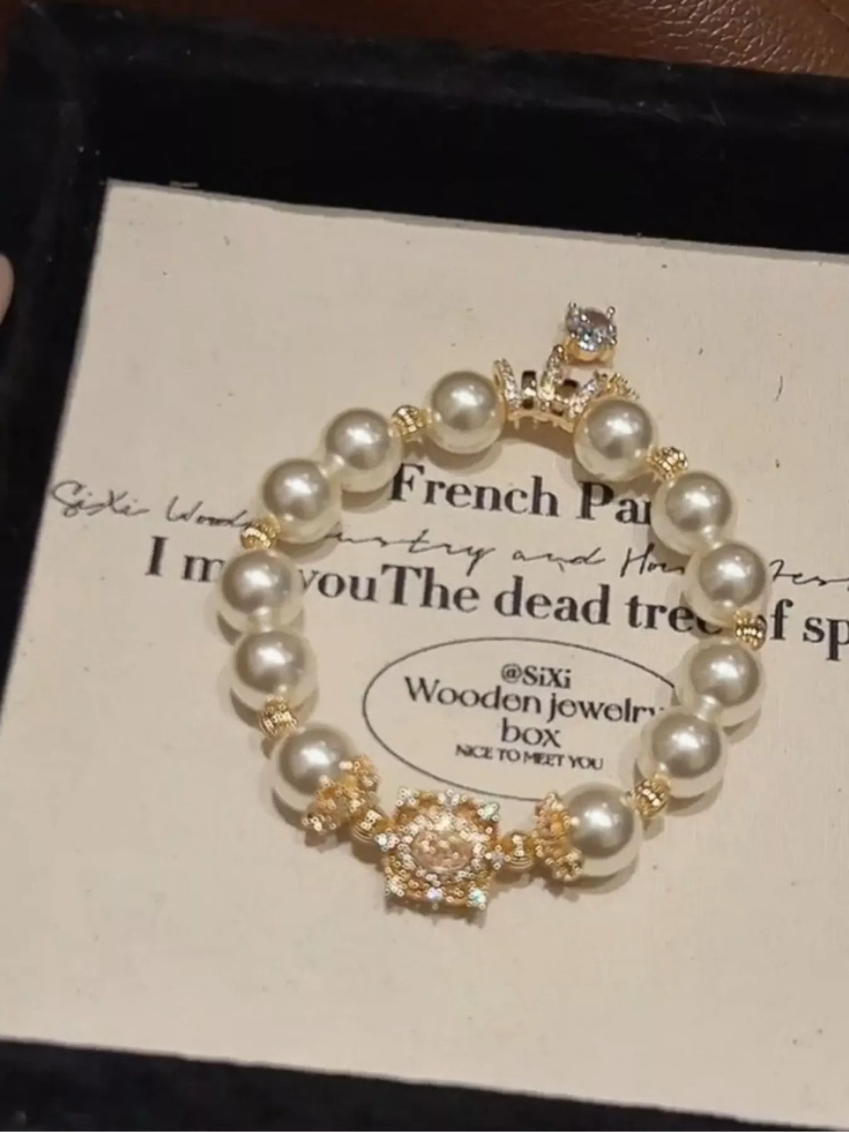 18K Gold-Plated Pearl Bracelet - Lilixa.store