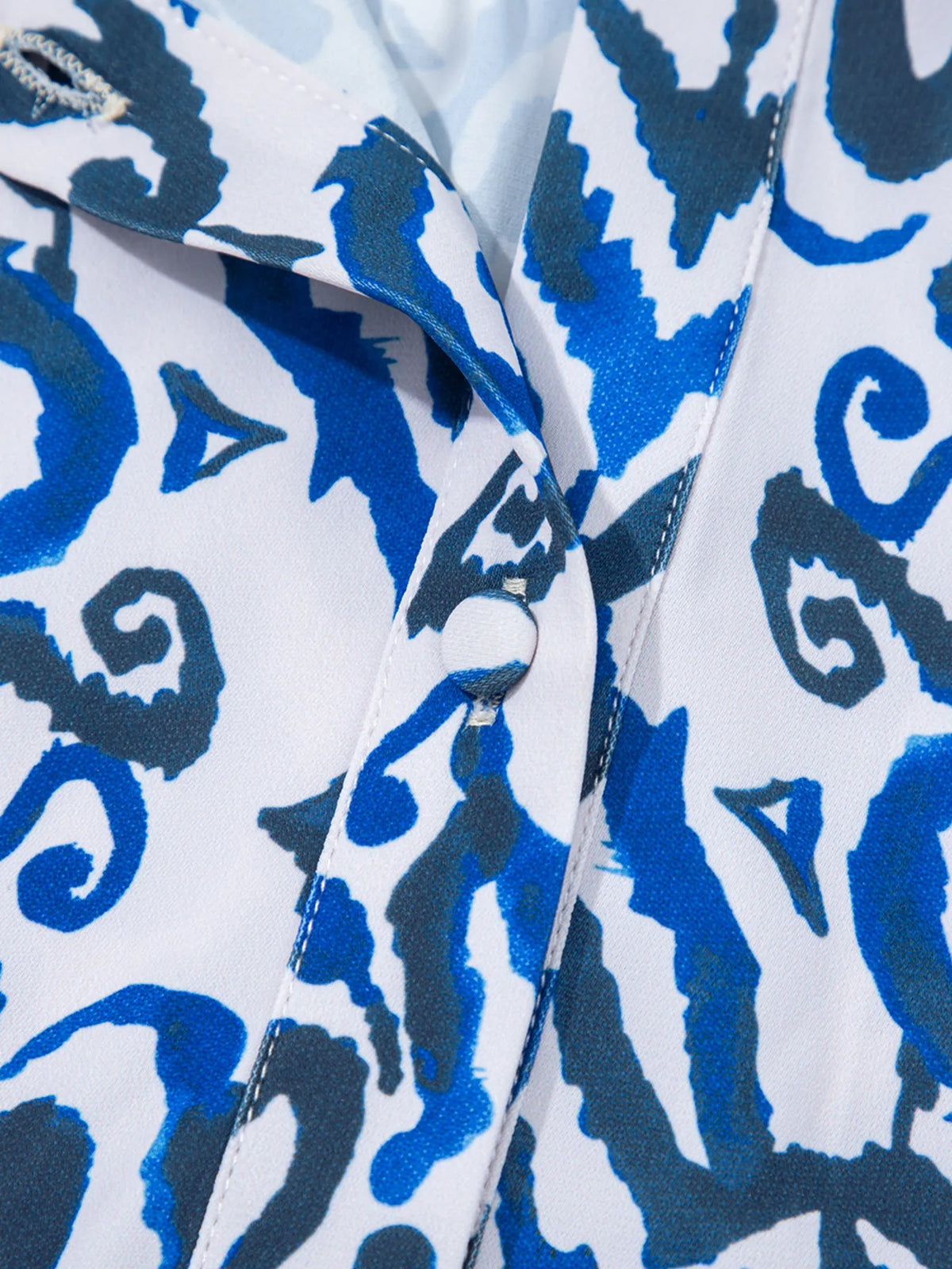 Paisley Print Long Sleeve Blouse