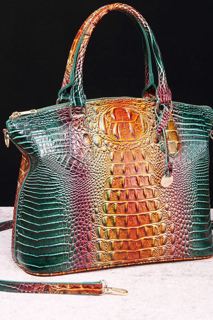 Gradient PU Leather Handbag - Lilixa.store