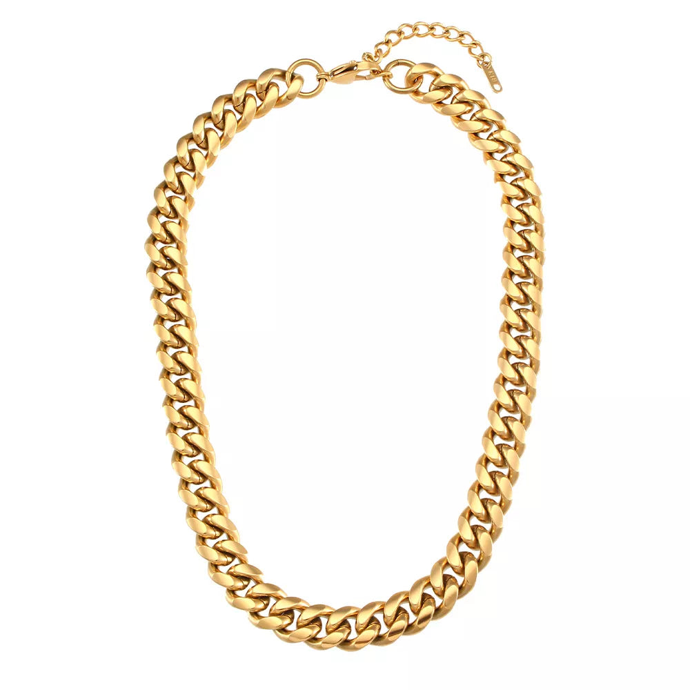 18K Gold-Plated Chain Necklace
