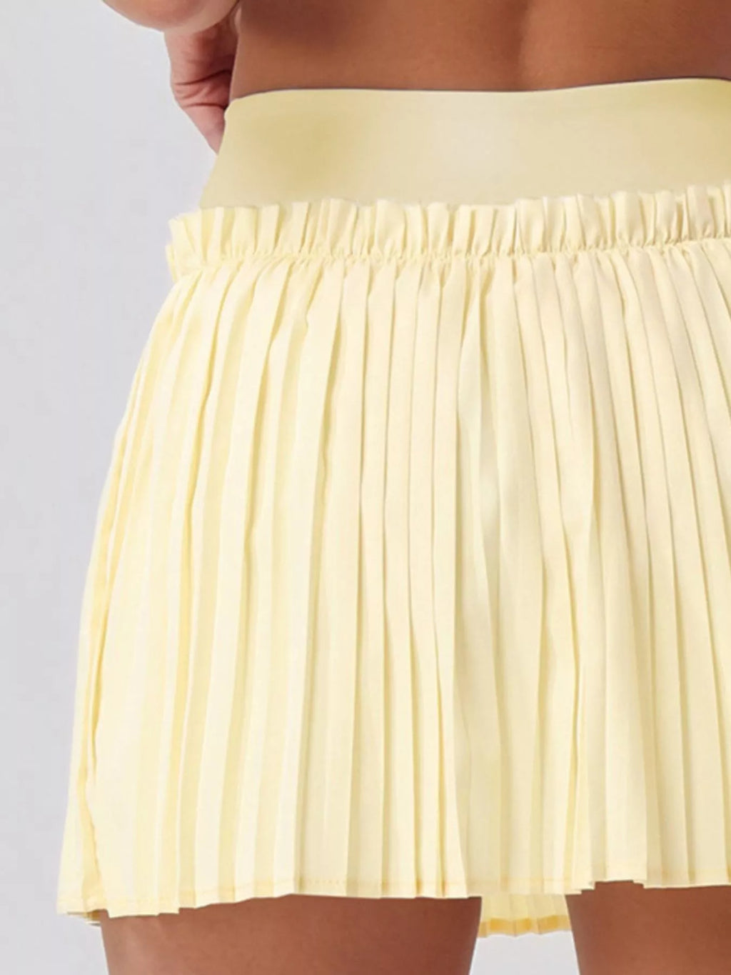 Sleeveless Top and Pleated Skirt Active Set - Lilixa.store