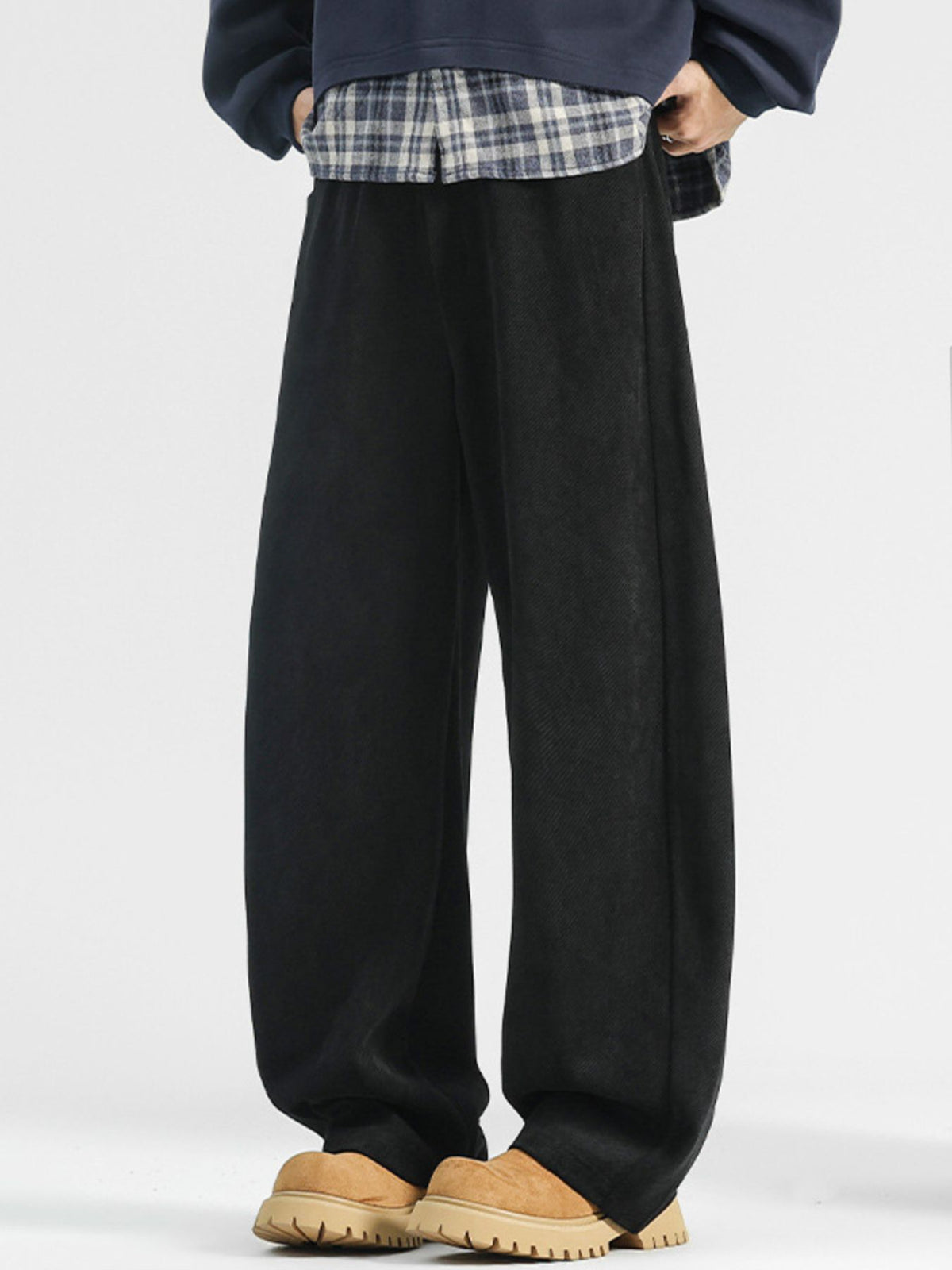 Men's Plus Size Loose Fit Pants, view 3