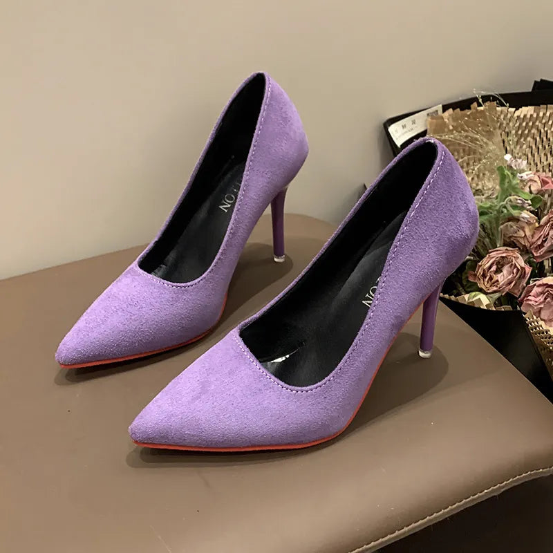 Point Toe Stiletto Pumps - Lilixa.store