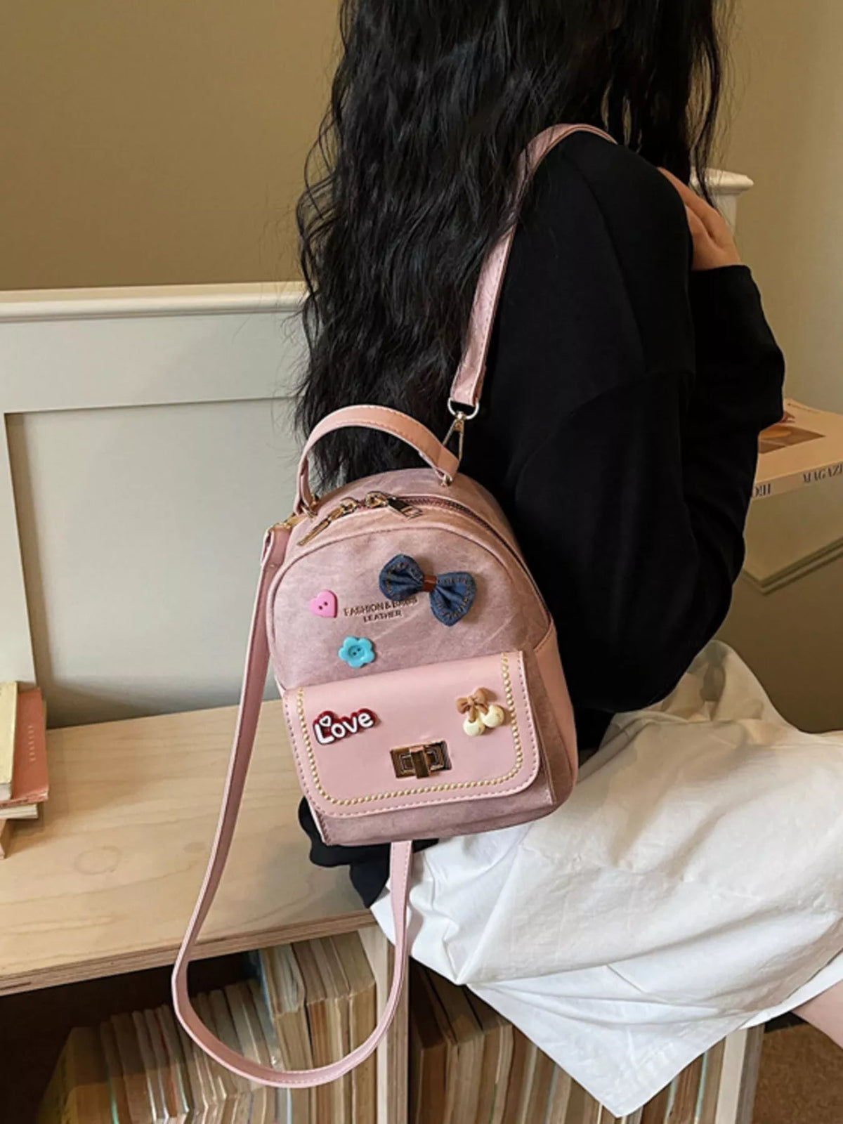 PU Leather Backpack Bag - Lilixa.store