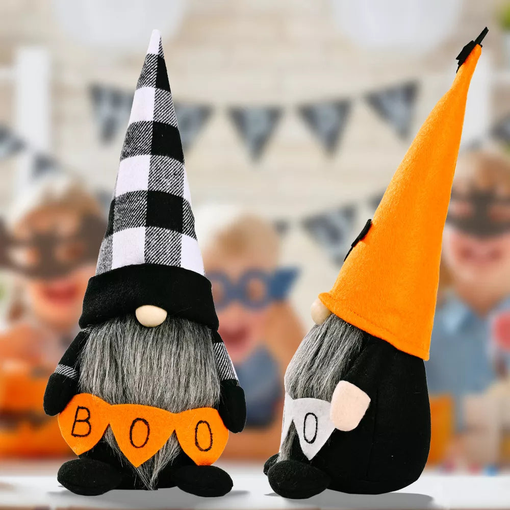 Halloween Decorative Gnome with 'BOO' Sign - Lilixa.store