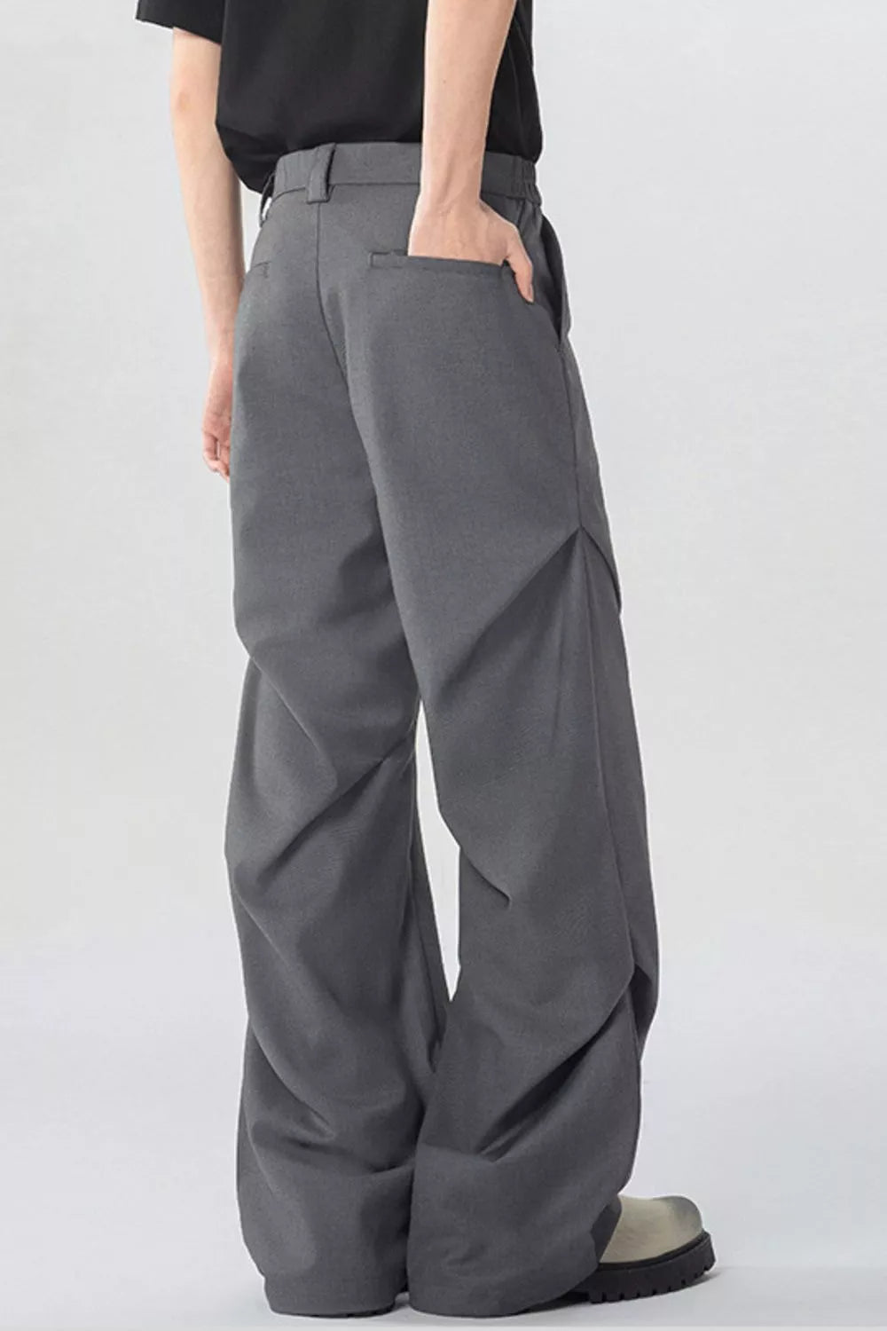 Men's Full Size Wide Leg Pants Plus Size, view 6