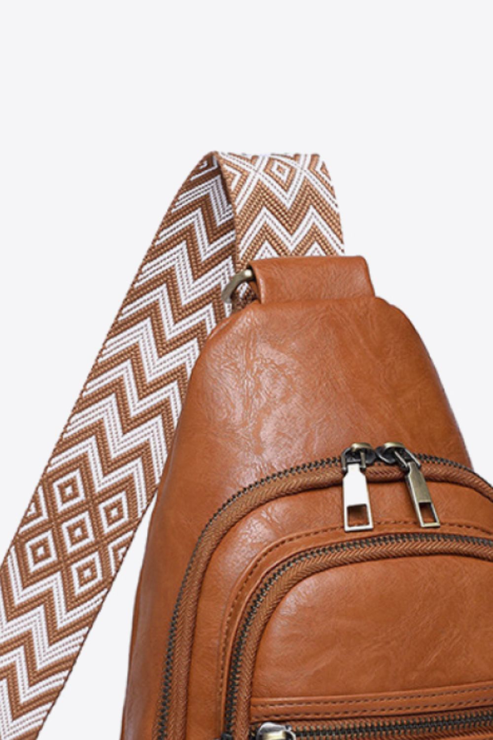 Adored It's Your Time PU Leather Sling Bag - Lilixa.store