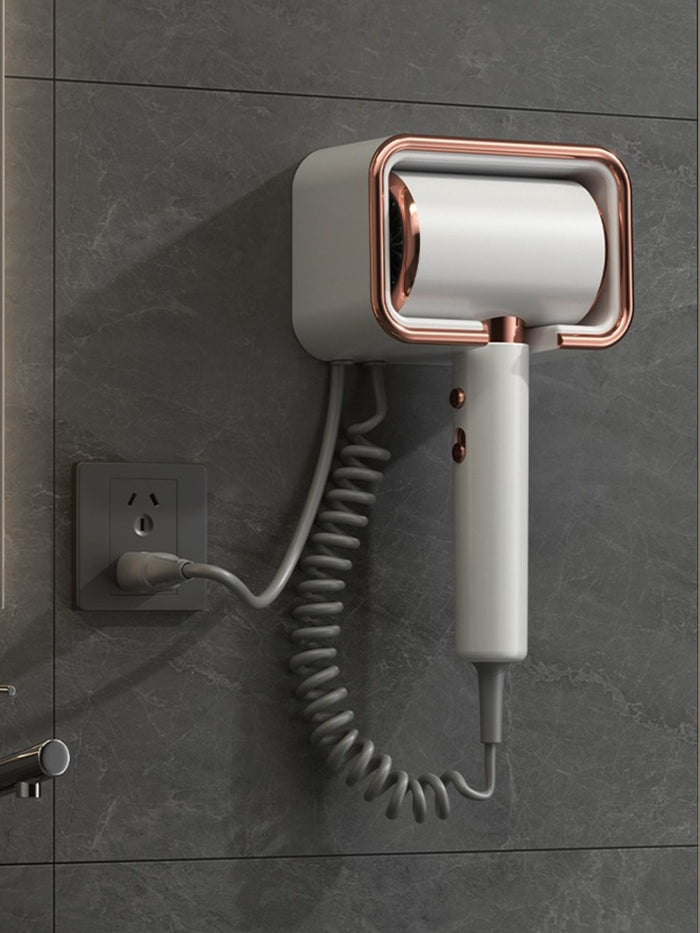 Multi-Speed Household Hair Dryer in White