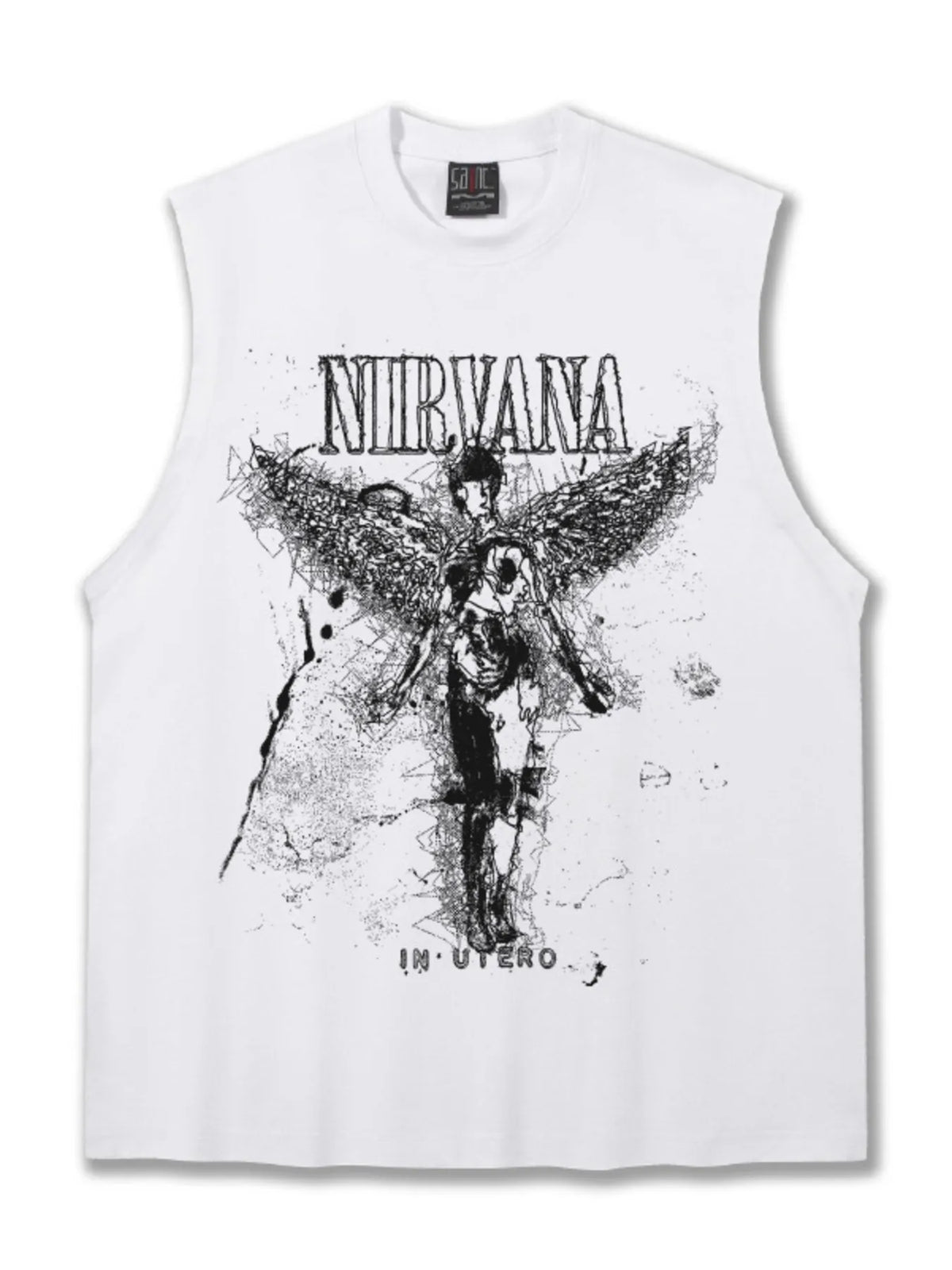 Men's Graphic Round Neck Tank - Lilixa.store