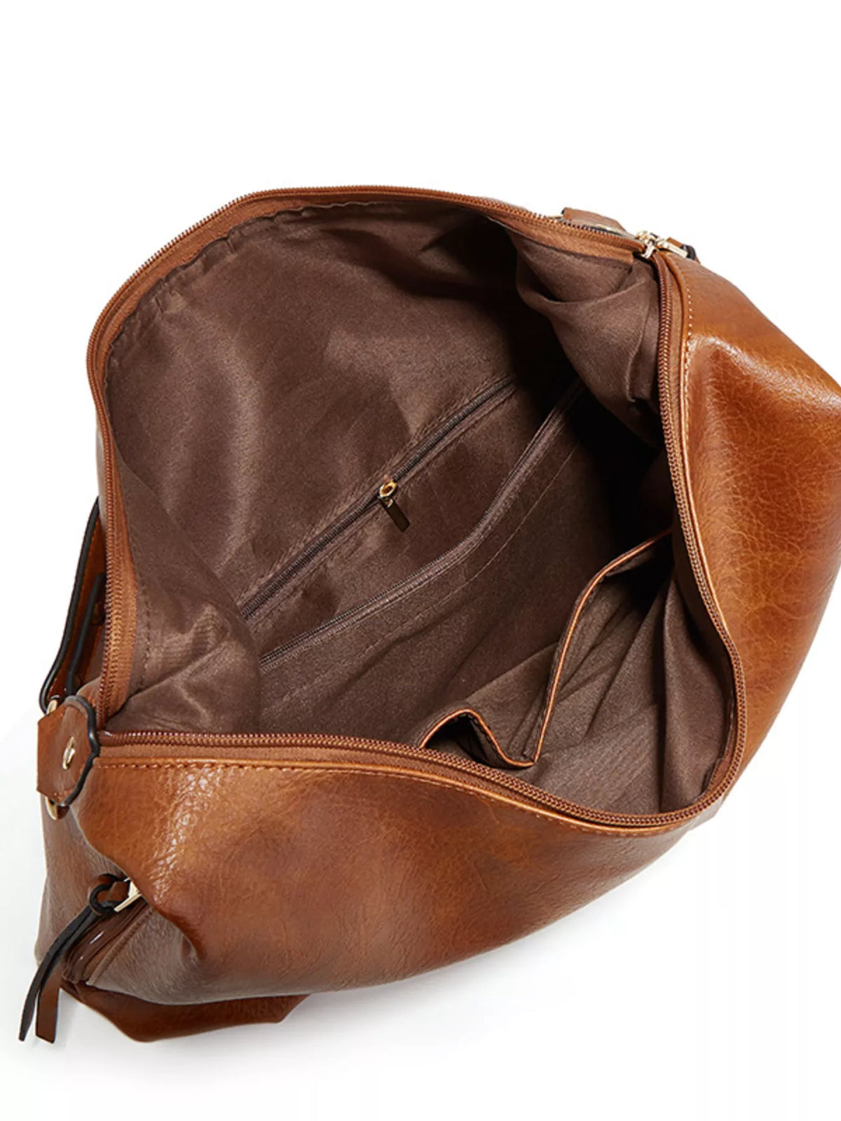 Leather Slouchy Shoulder Bag