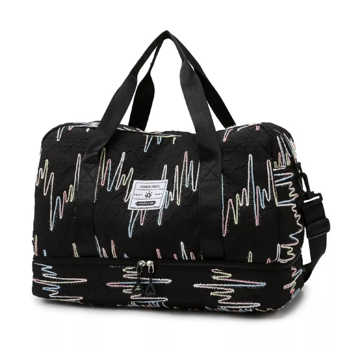 Textured Duffel Bag - Lilixa.store
