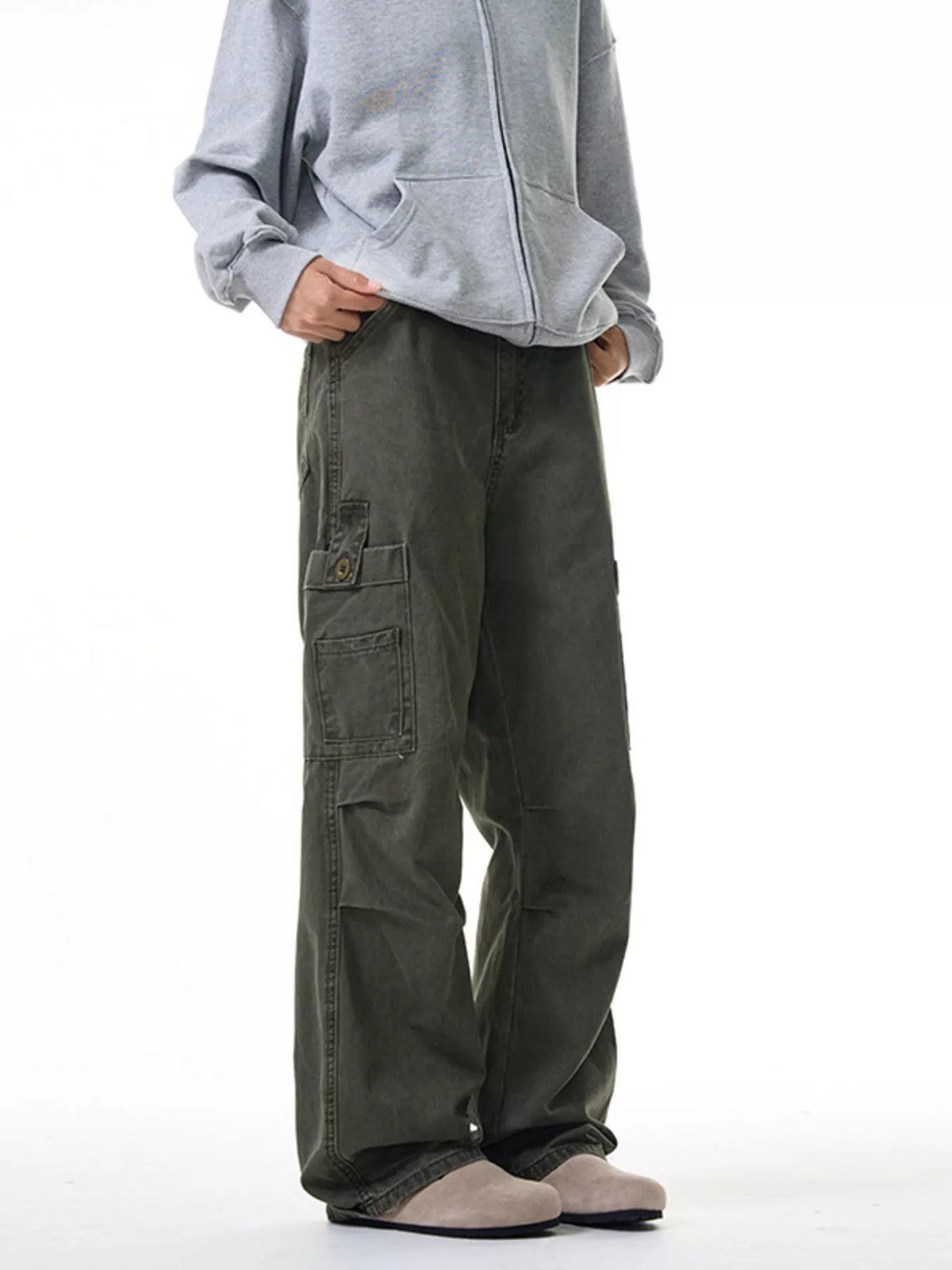 Men's Loose Fit Cargo Pants, view 5